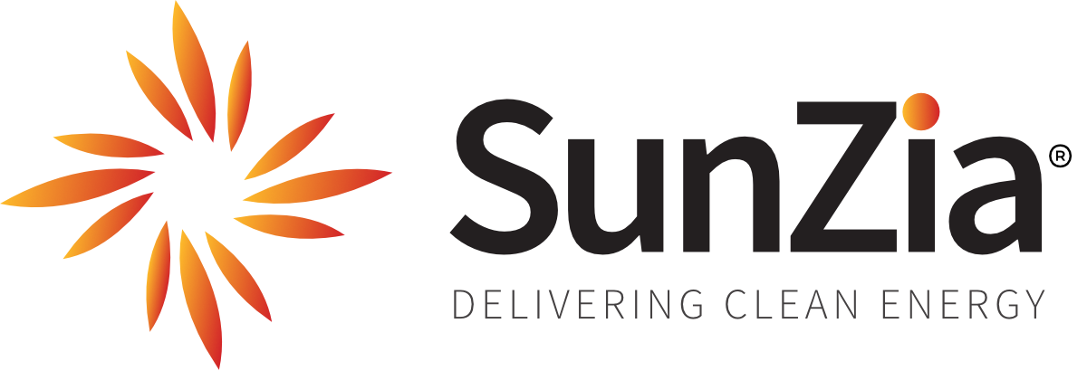 Sunzia Logo - Horizontal w Tagline - Full Color